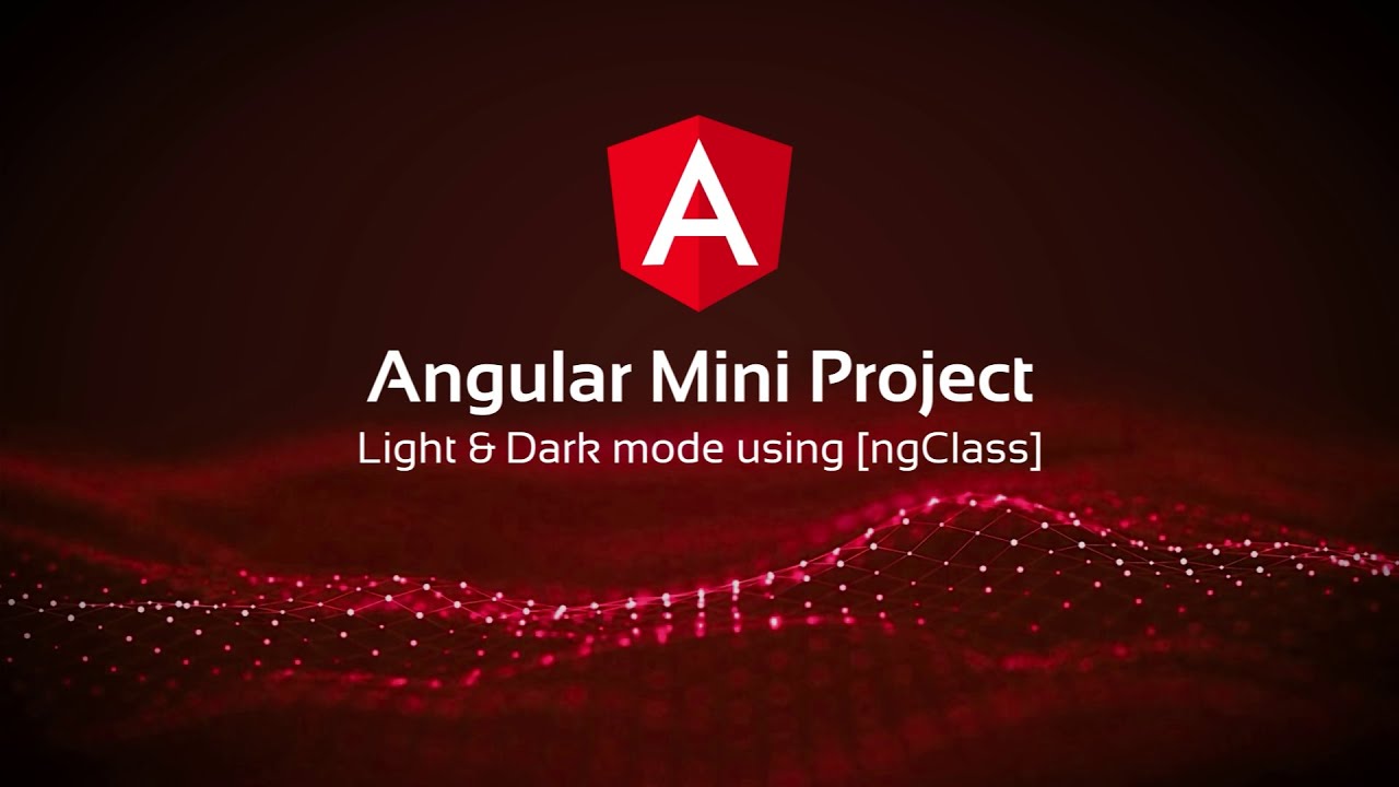 Angular Mini Project | Assignment [Light & dark mode using ngClass] | #angularproject