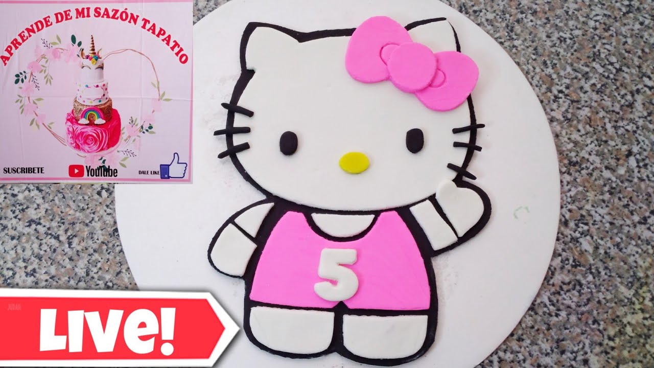 Hello Kitty De Fondant 💖 / 🔺EN VIVO !!