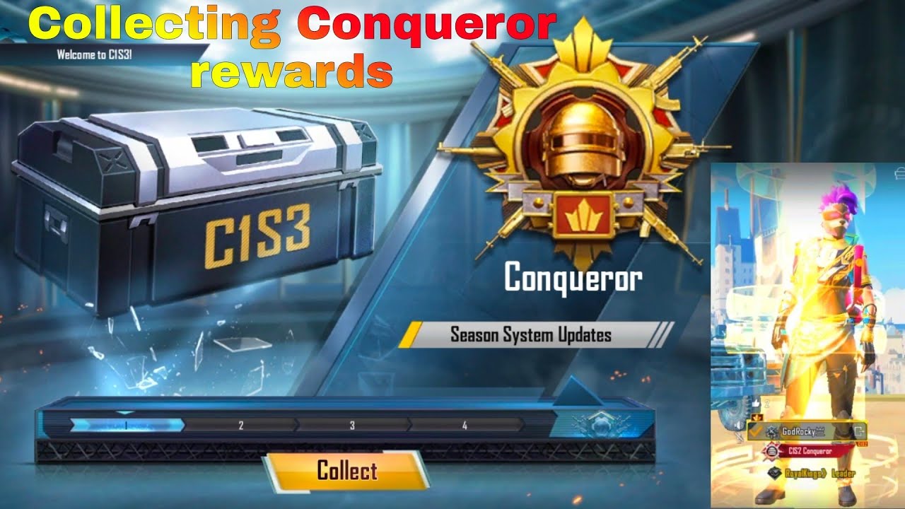 Collecting Conqueror rewards | C1S2 Conqueror Effect , Name Tag , Title | Conqueror entry effect