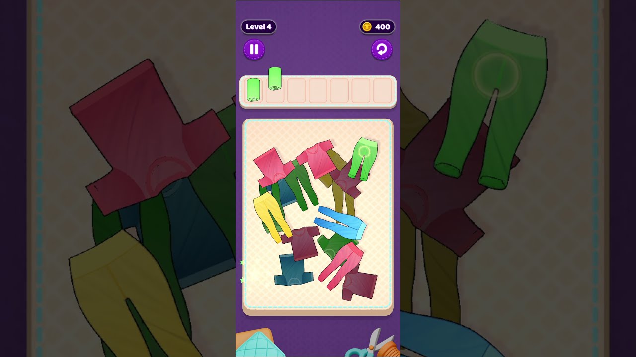 Cloth Roll Sort 3D Puzzle