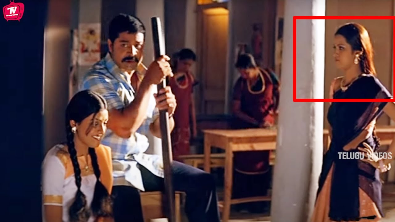 Srihari Funny Cute Sister Sentiment Movie Scene | @TeluguVideoZ