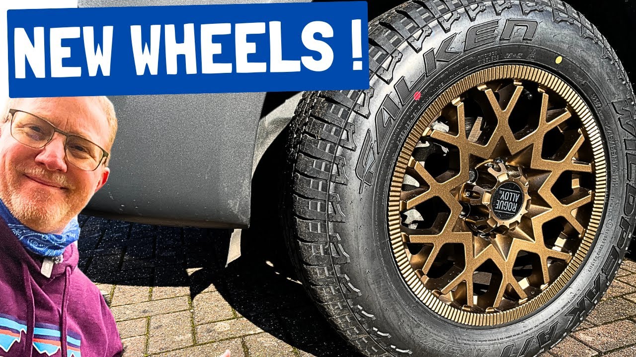 We fit ROGUE ALLOYS ALL TERRAIN WHEELS & TYRES to our Campervan - Falken Wildpeak AT3WA
