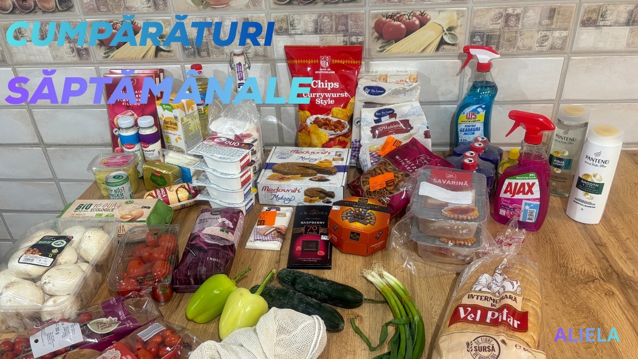 Еженедельные покупки на 960 лей 🛒🥾🥚🥖 | ALIELA