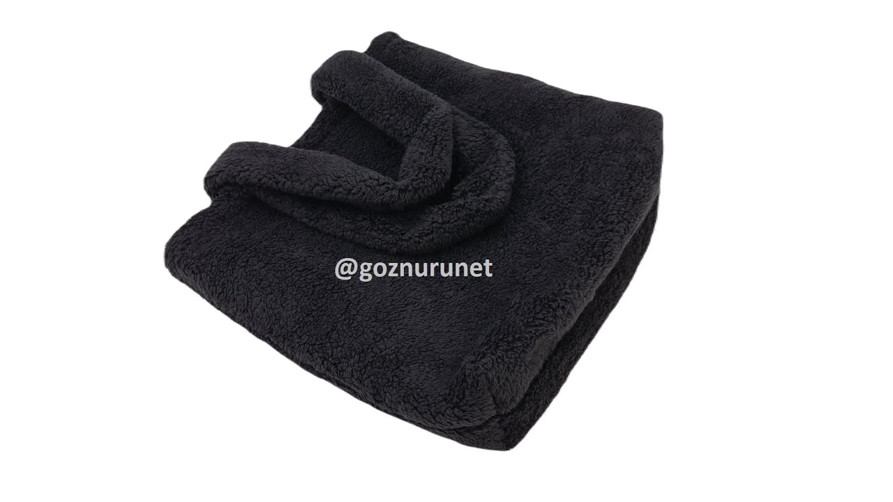Peluş Omuz Çantası  Kesimi Ve Dikimi