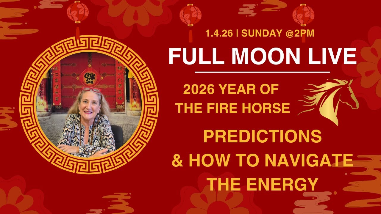 Full Moon Live: Fire Horse Energy & Predictions for the Year Ahead