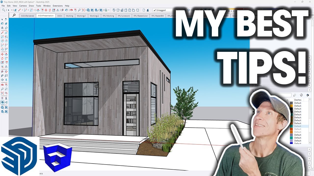 10 трюков SketchUp, которые сэкономят вам часы