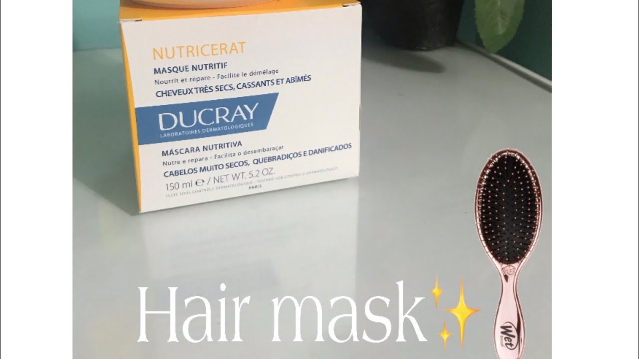 Ducray hair mask✨|Hadeer Emam|