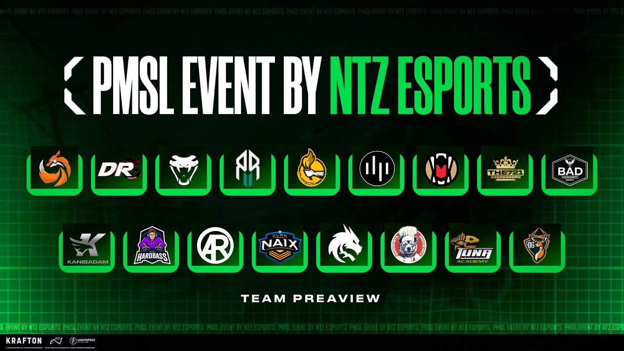 PMSL EVENT NTZ ESPORTS | PUBG MOBILE | KALAMBOOR
