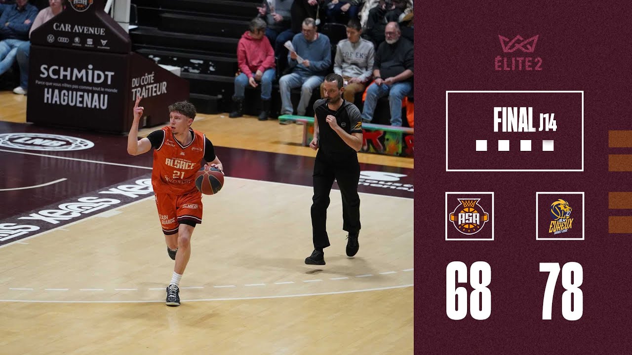 GAME RECAP - ASA vs ÉVREUX - J15 ÉLITE 2