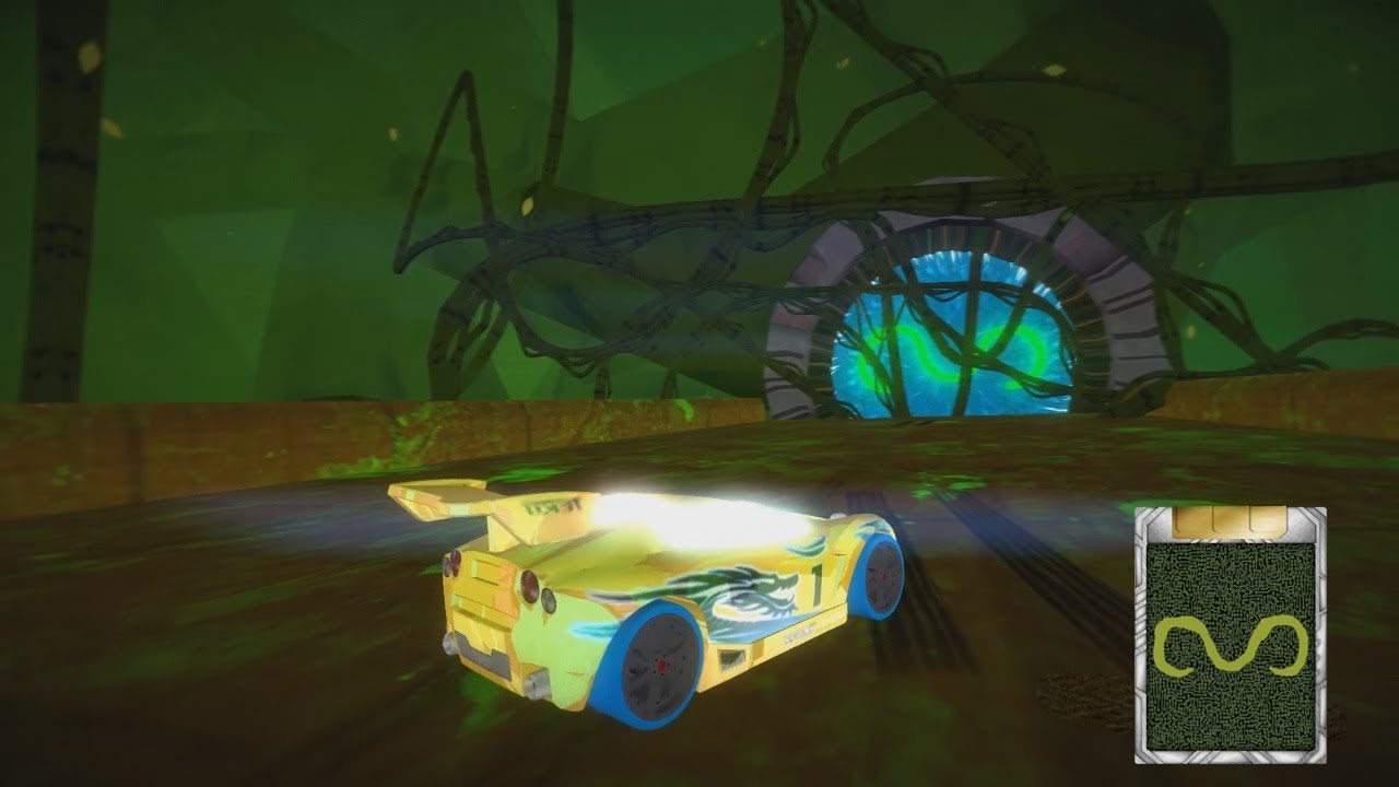 Reino do Pântano - Hot Wheels AcceleRacers Video Game: Distance