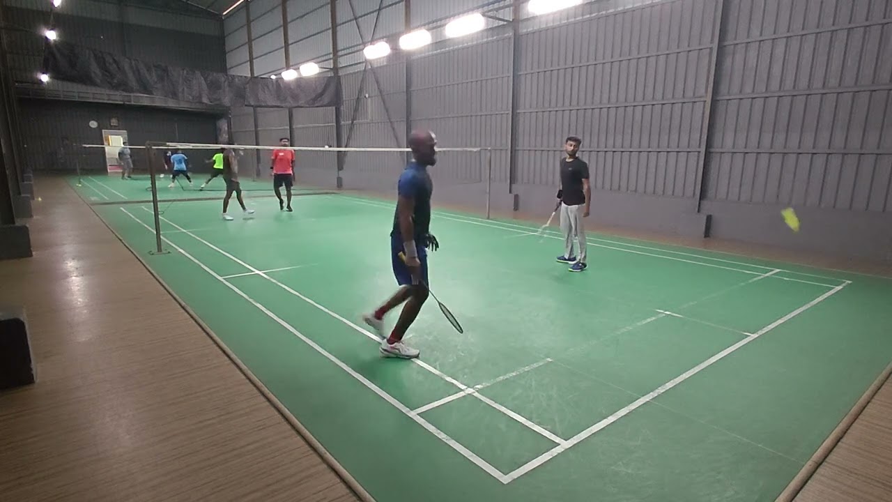 Badminton Doubles Match | Shan & Jhon Vs Dinesh & Jegathish | JK Sports Club
