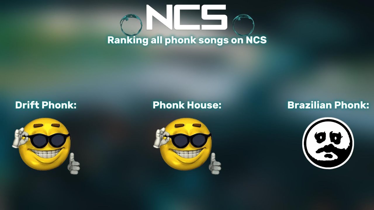 Ranking all phonk songs (aka ranking all ncs songs with teal circle) on NCS #ncs