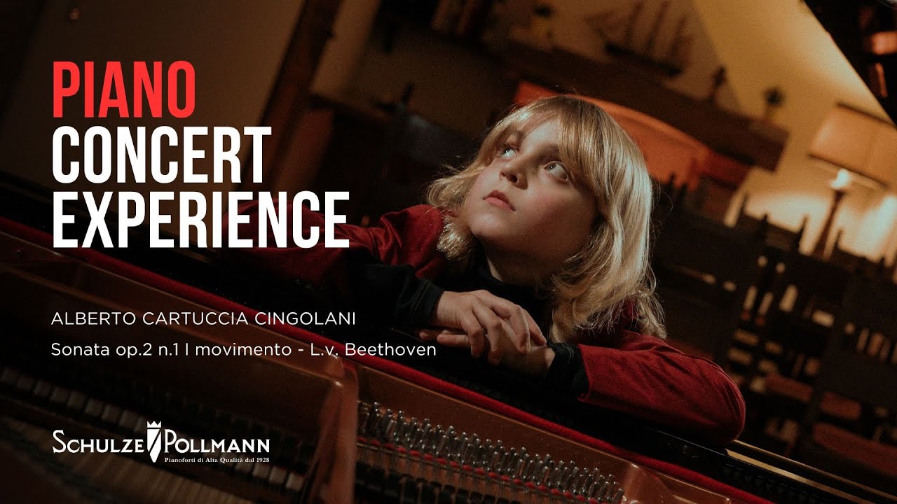 Sonata op. 2 n. 1 I movimento - L.v. Beethoven - PIANO CONCERT EXPERIENCE con Alberto Cartuccia