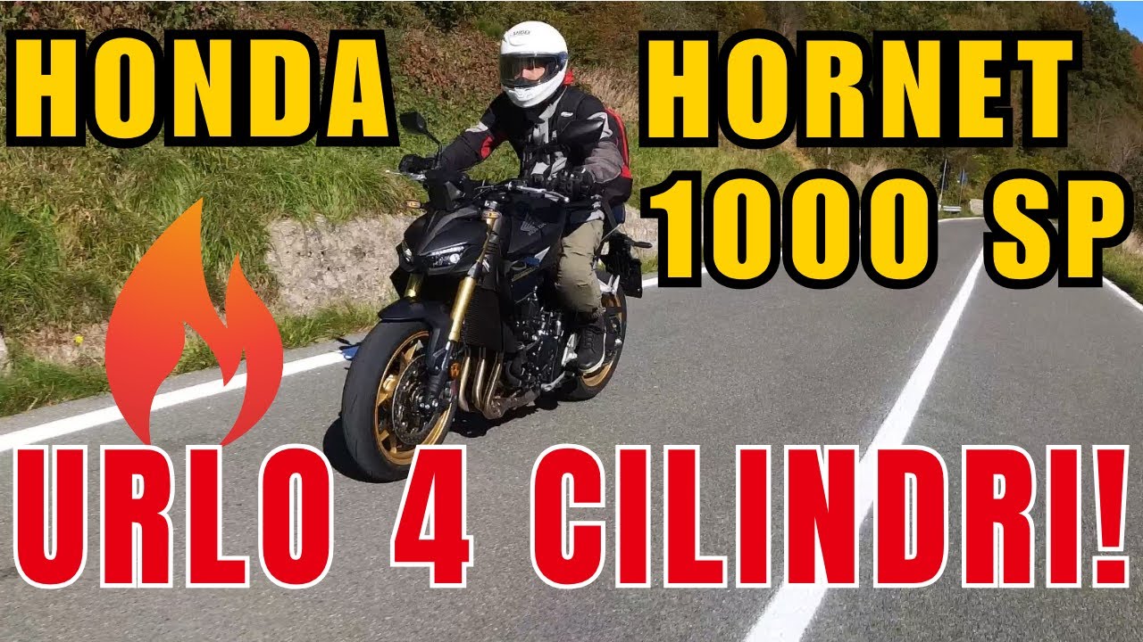 Honda Hornet 1000 SP – altro che 750, questa è UNA BESTIA!