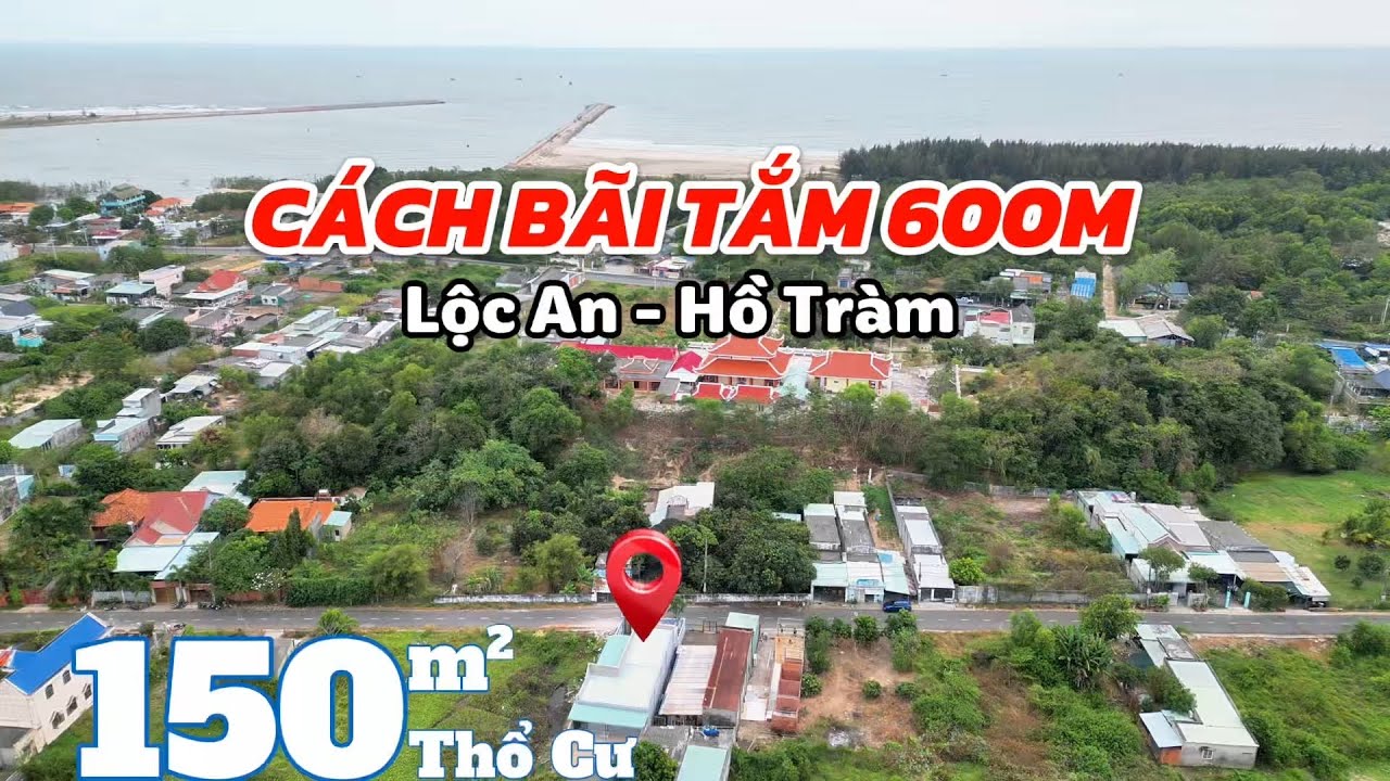 BĐS BRVT, Bán Nhà Nguyên Căn Đi Bộ Ra Bãi Tắm Biển Lộc An - Hồ Tràm, Khu Trung Tâm Đầy Đủ Tiện Ích