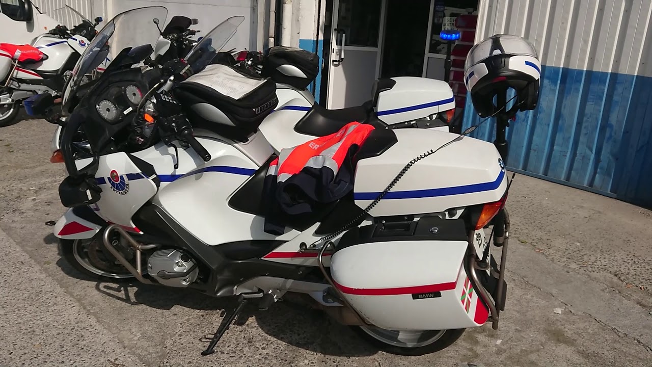 Motos Ertzaintza BMW R1200 RT policía Autónoma vasca