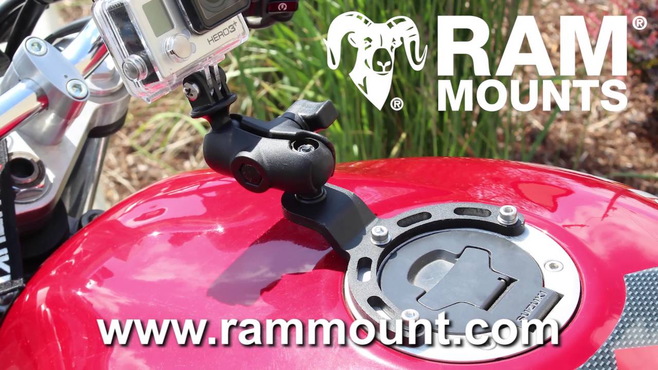 RAM&reg; Mounts Motorcycle Gas Tank Mount - Overview & Installation