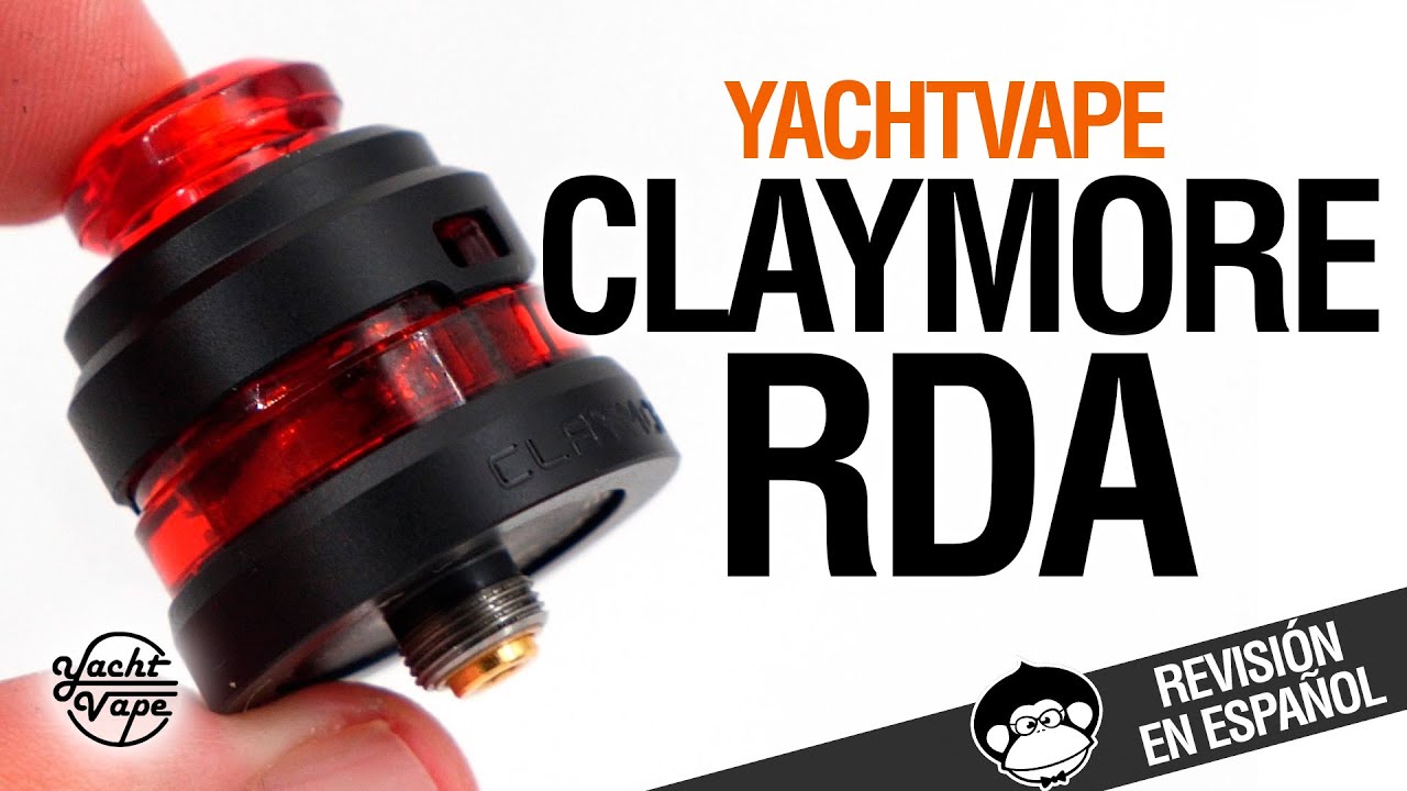 Yachtvape CLAYMORE RDA / &iexcl;peque&ntilde;o pero mat&oacute;n! / revisi&oacute;n