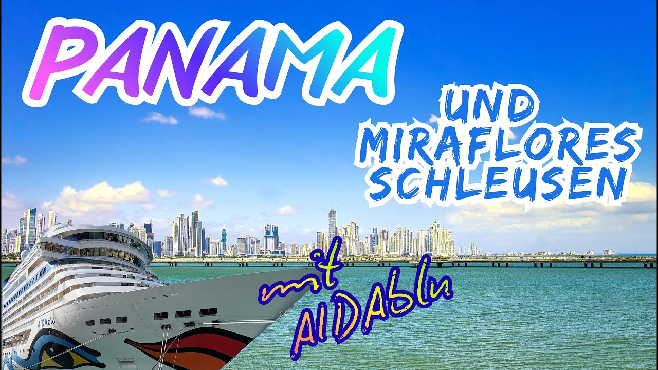 Mittelamerika Colon, Panama City und  Miraflores Schleusen am Panamakanal  #panamacitypanama