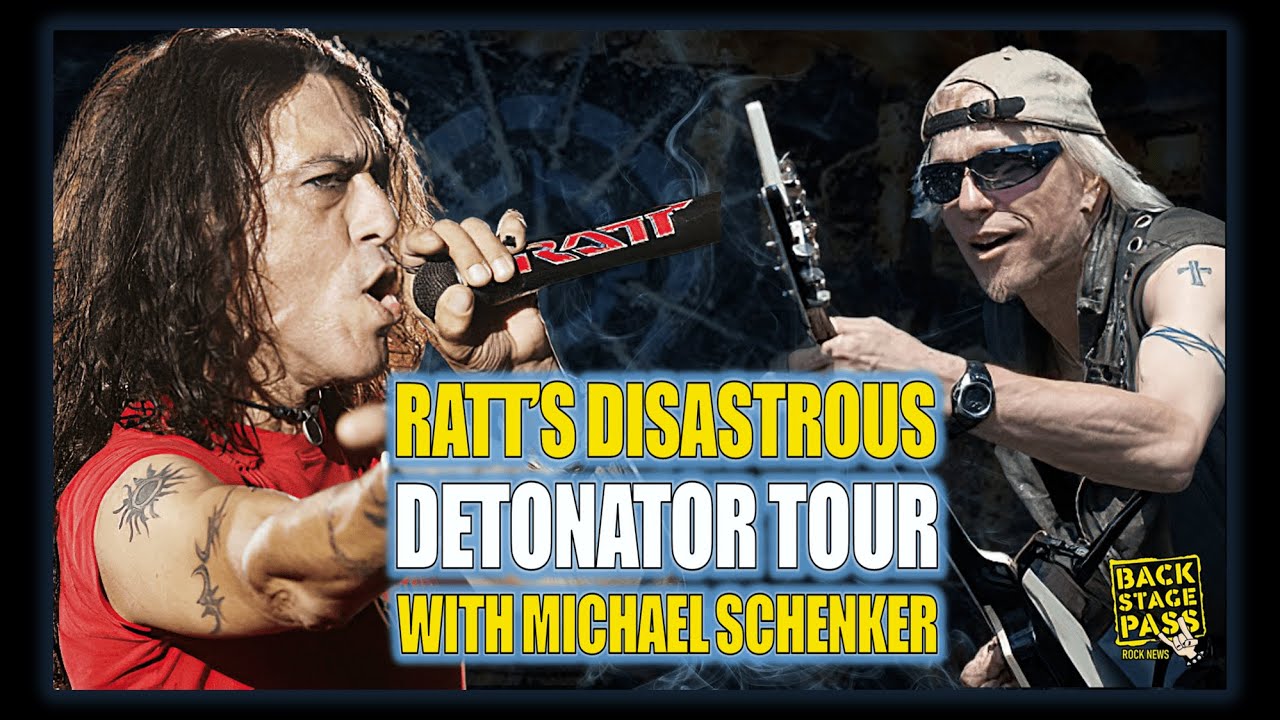 🐀⭐СТИВЕН ПИРСЫ РАЗМЫШЛЯЕТ О ПРОВАЛИЧНОМ ТУРЕ RATT «DETONATOR» 1990 ГОДА С МИХАЭЛЕМ ШЕНКЕРОМ.