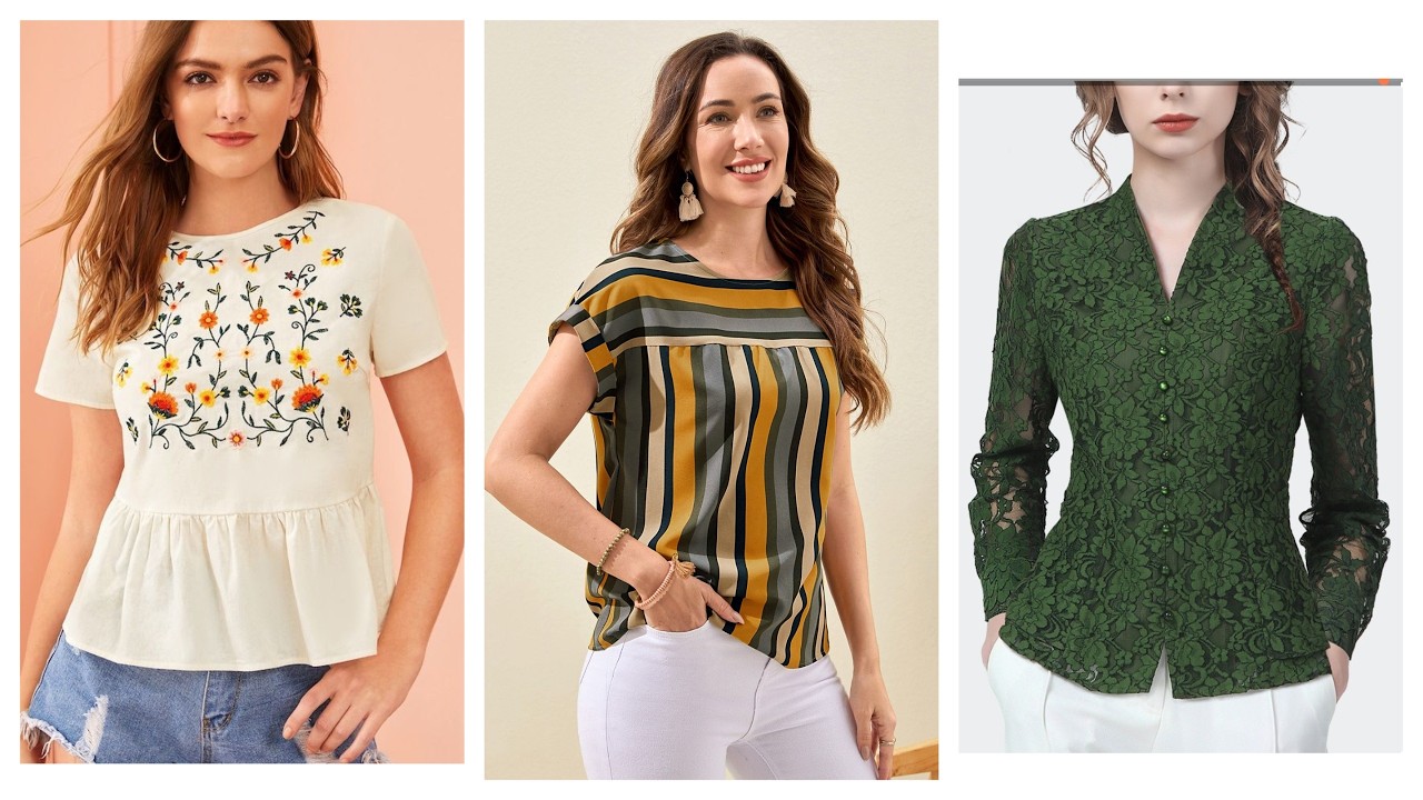 Модные блузки для женщин 2026 года #лучшиеидеи