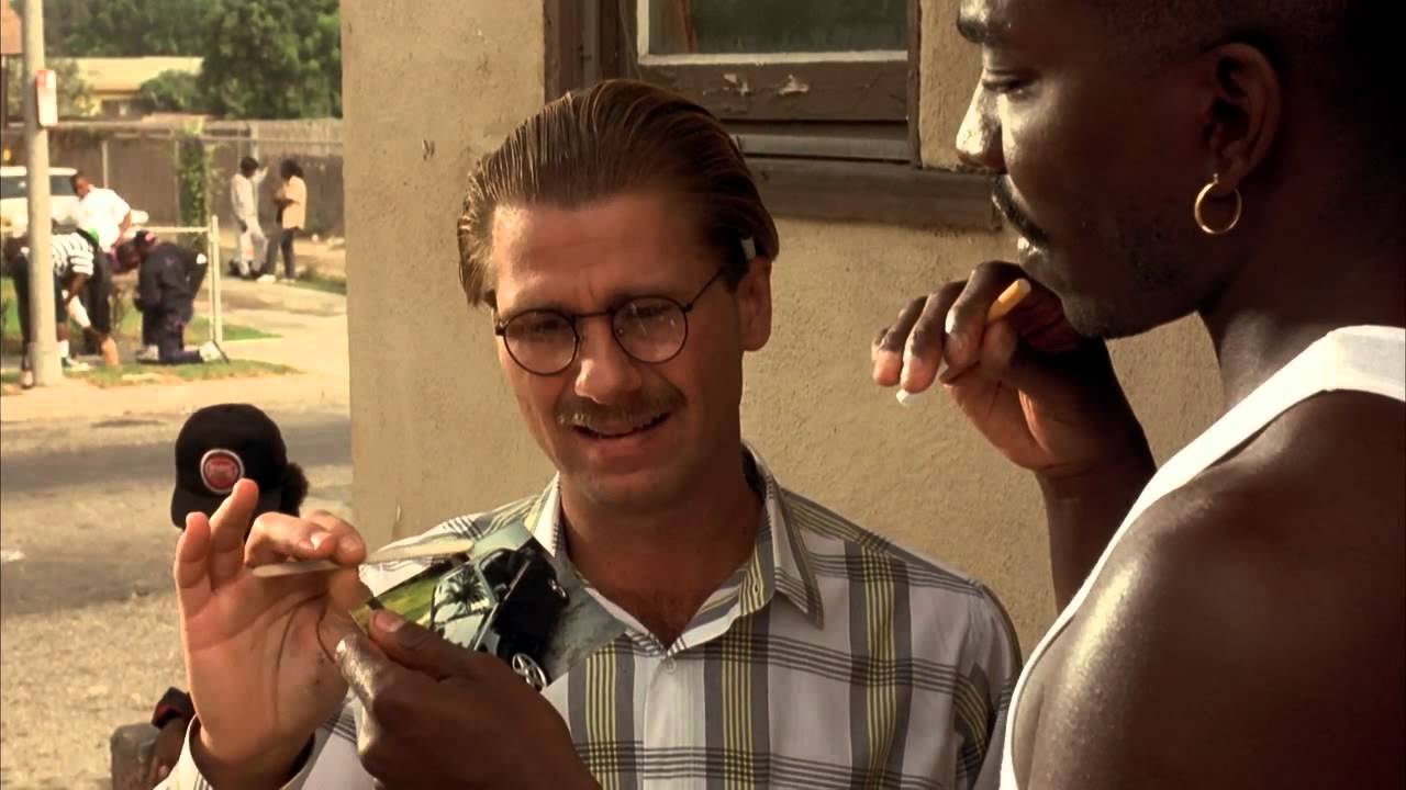 Menace 2 Society Chauncey dealing with white guy over Nissan Maxima