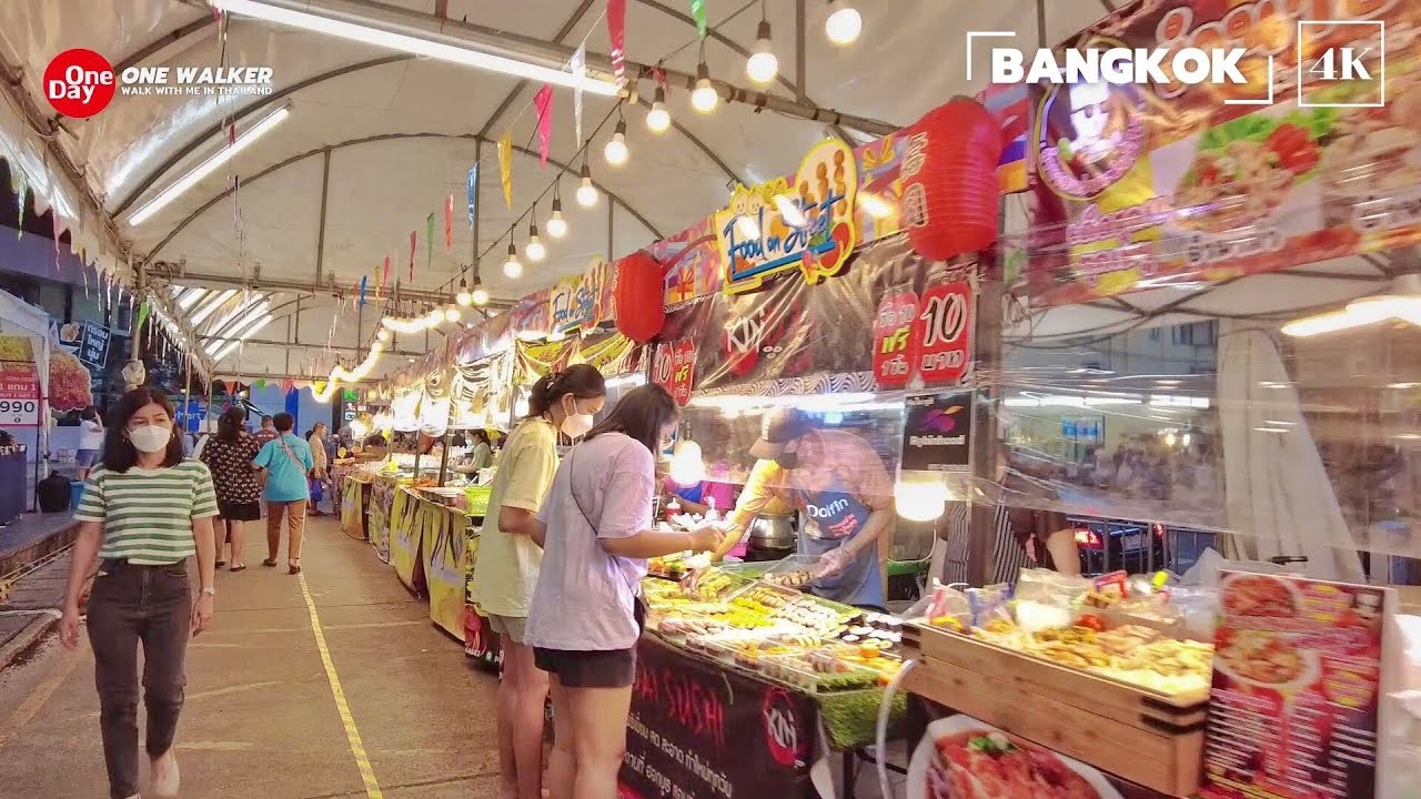 ฺBANGKOK [4k]In front of Robinson Bangrak, near Silom, the latest is like this. l Walk in Bangkok