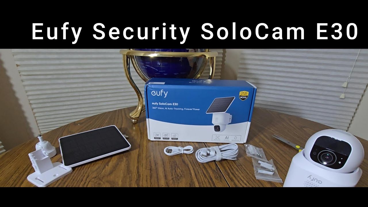 eufy Security SoloCam E30 with Ai Tracking Amazon Unboxing Video NO MONTHLY CONTRACTS