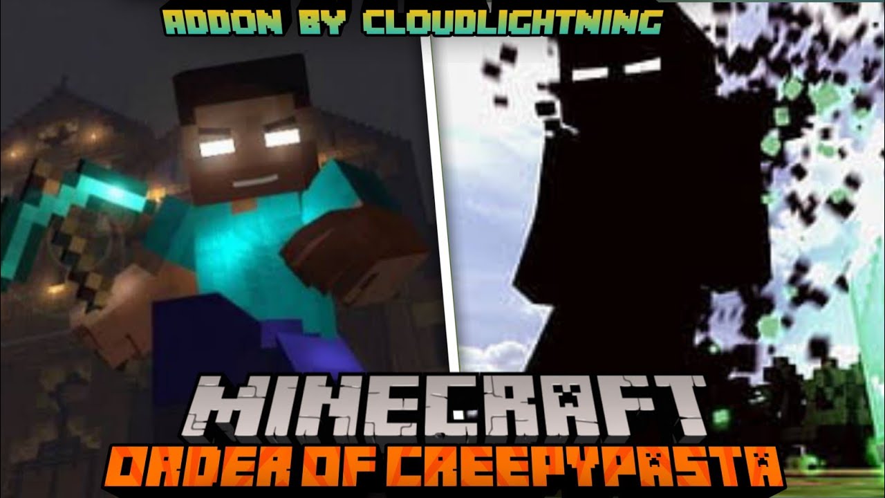 Herobrine and Null Mod MCPE - Order of Creepypasta Addon | Unique Skill and Unique Ability