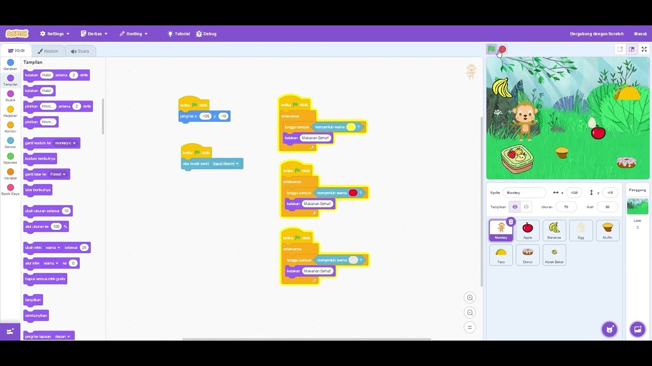 Tutorial Scratch Klasifikasi Benda