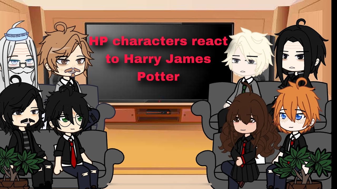 Hp characters react to Harry Potter || Part 1/? || NO SHIPS!