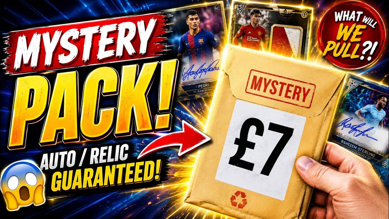 EBay Mystery Pack Football / Soccer Garenteed Auto / Relic Card
