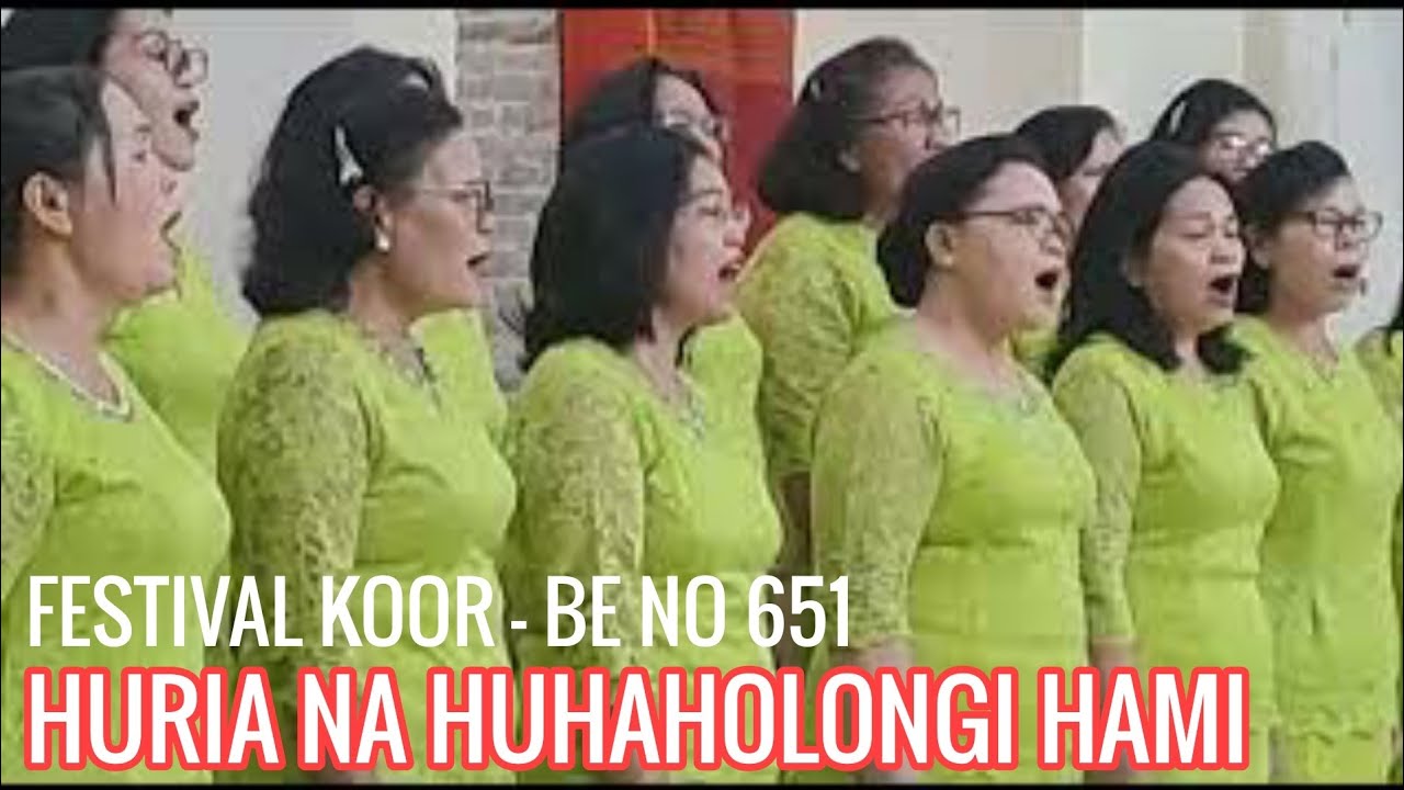 Koor Buku Ende No 651 - Huria Na Huhaholongi Hami