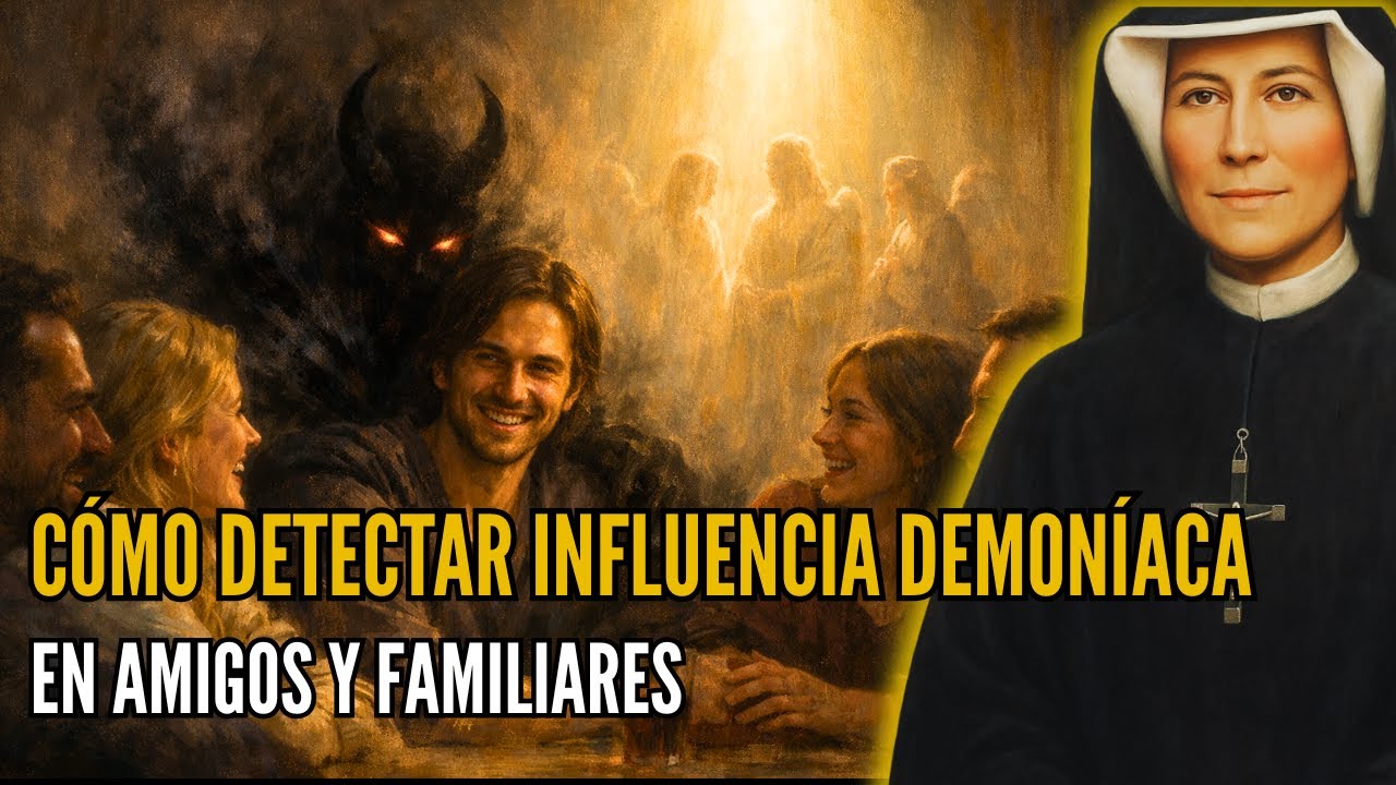 Santa Faustina revela: Cómo detectar influencia demoníaca en los tuyos — señales ignoradas