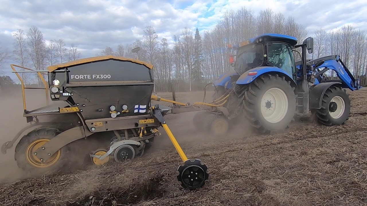 PLANTING WHEAT IN FINLAND 2020 | Multiva Forte FX300