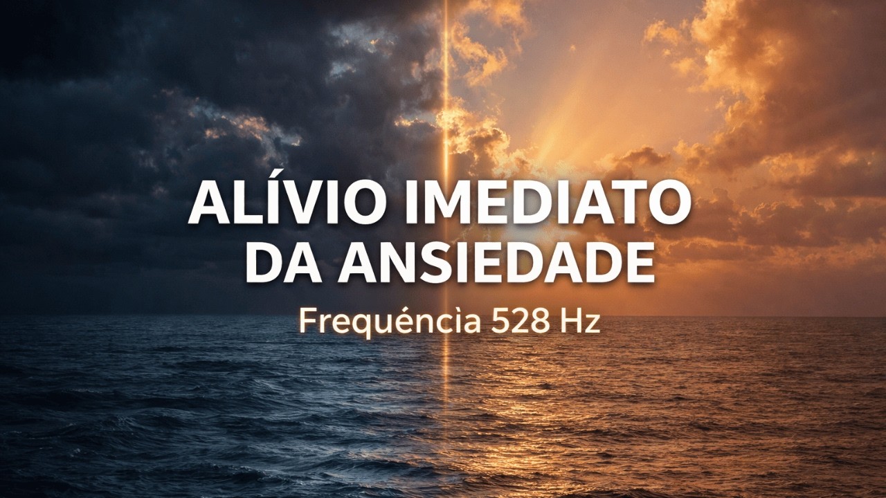 ALIVIO IMEDIATO DA ANSIEDADE 528 HZ