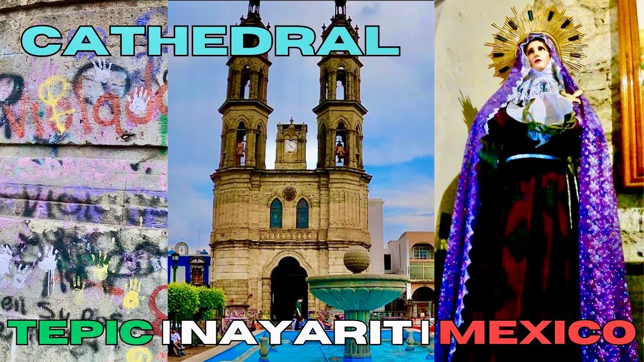 The Beautiful and VANDALIZED Cathedral in Tepic 4K 🇲🇽