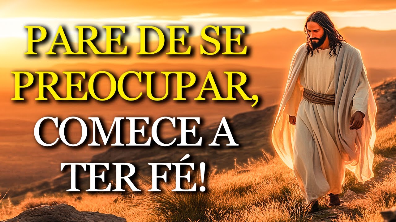 Pare de se desesperar: JESUS revela COMO a FÉ verdadeira muda instantaneamente o rumo da sua vida