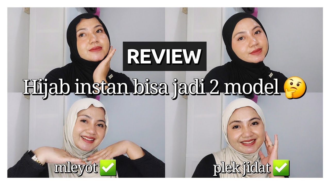 REVIEW HIJAB INSTAN MLEYOT  | Trendhijab_id VS Hijab Hasti Collection |Nuri Amaliyah