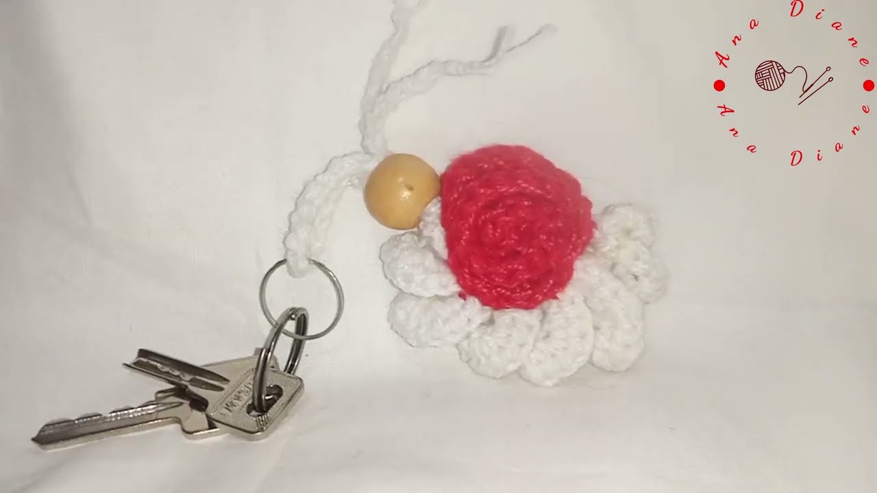 Adorable # Crochet Snail Keychain سلسلة مفاتيح على شكل حلزون كروشيه رائع #crochet  #كروشيه