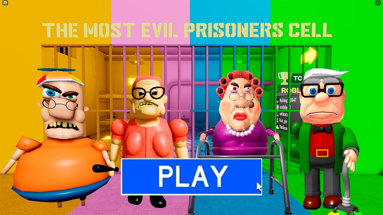MR SPRINKLES VS BARRA VS EVIL GRANDMA VS GRANDPA? OBBY Full Gameplay #roblox
