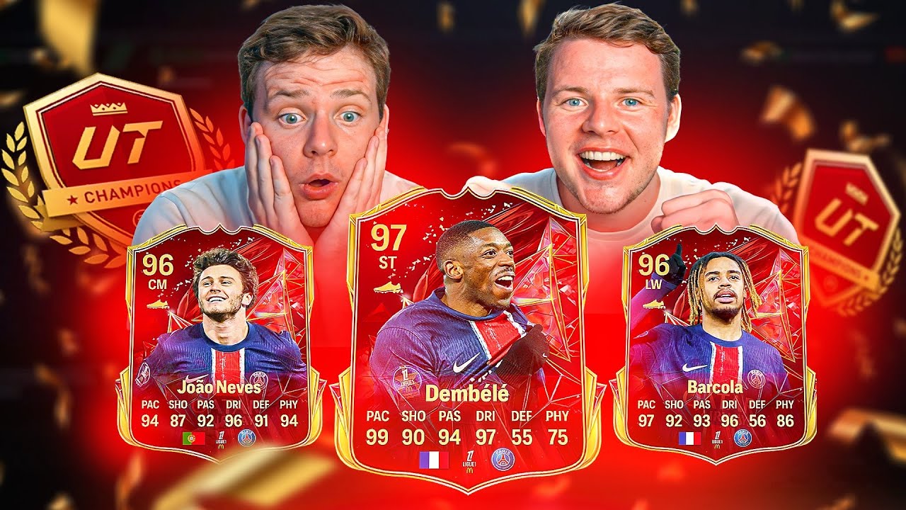 WOW ! On OUVRE nos RÉCOMPENSES FUT CHAMPIONS TOTS LIGUE 1 Pack Opening sur FC 25 Ultimate Team