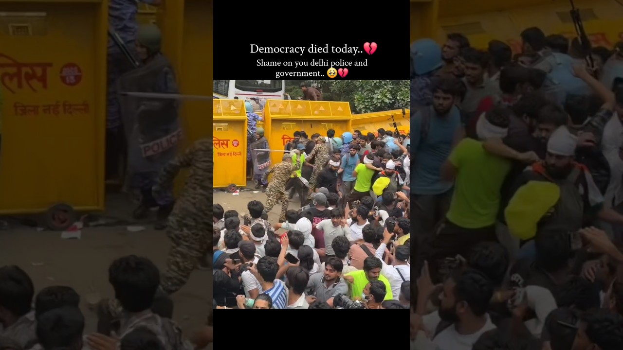 Democracy Died Today.. 💔🥺 | Delhi Protest Update || #cjp #protest #jantarmantar