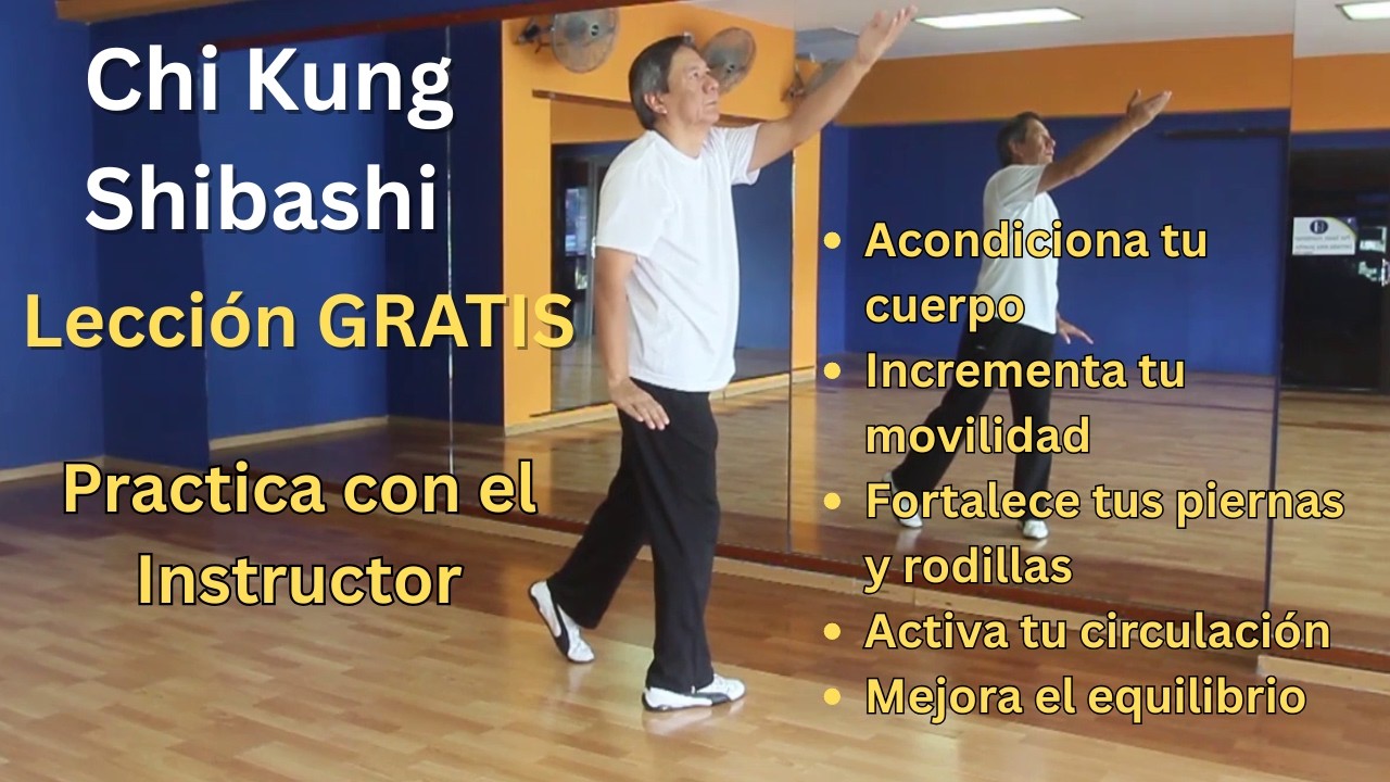 GRATIS Chi Kung. Práctica forma Shibashi. No mas dolores de espalda. Acondiciona tu Cuerpo y Mente.