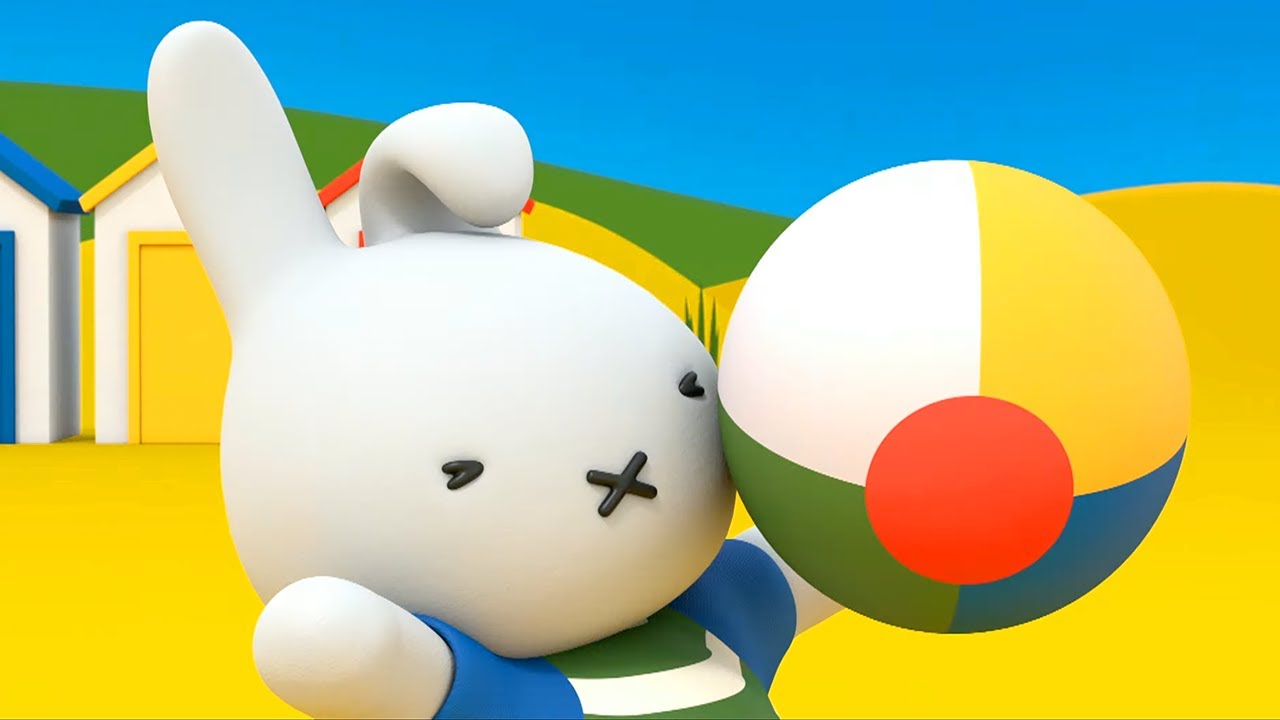 Beach Ball | Miffy | New Series! | Miffy's Adventures Big & Small