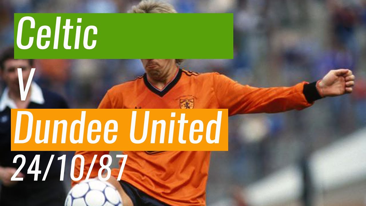 Celtic v Dundee United - 24/10/87 - Premier League