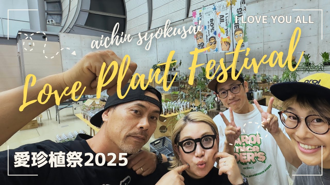 【愛珍植祭2025】珍奇植物の祭典　#ビカクシダ #ビザールプランツ #観葉植物