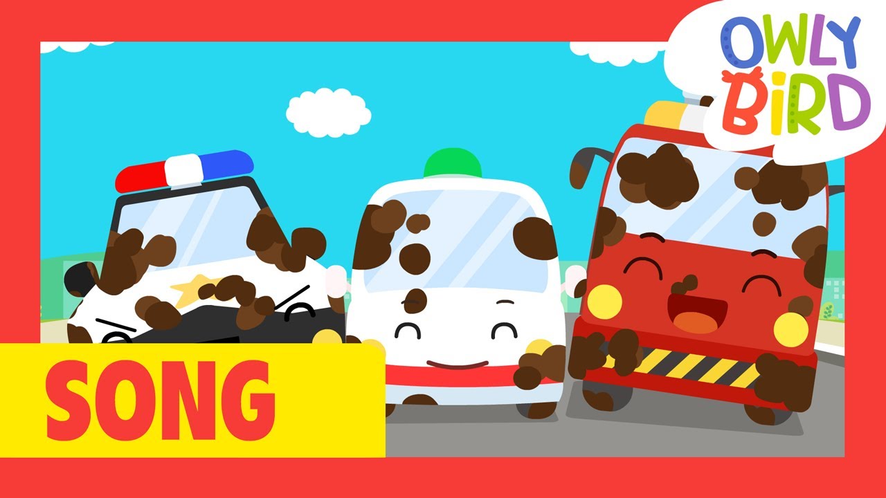 Down By The Station and Others | Vehicle Special | Nursery Rhymes | Songs for Kids | OwlyBird