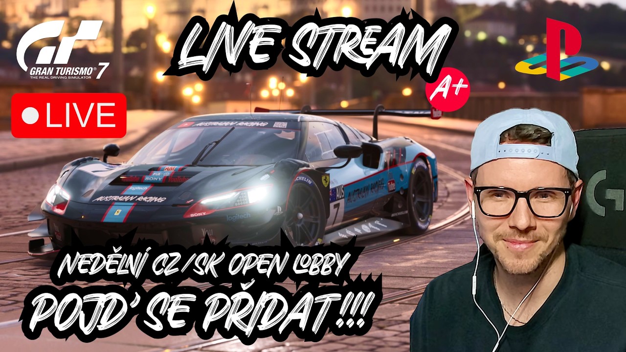 LIVE GT7 | OPEN CZ/SK LOBBY! Pojď se přidat!!!