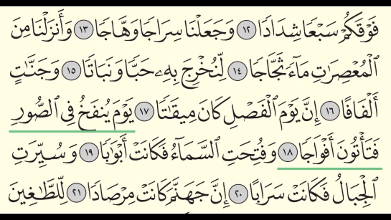 سورة النبا - عبدالله الجهني - Surah An-Naba' - Abdullah Al-Juhani